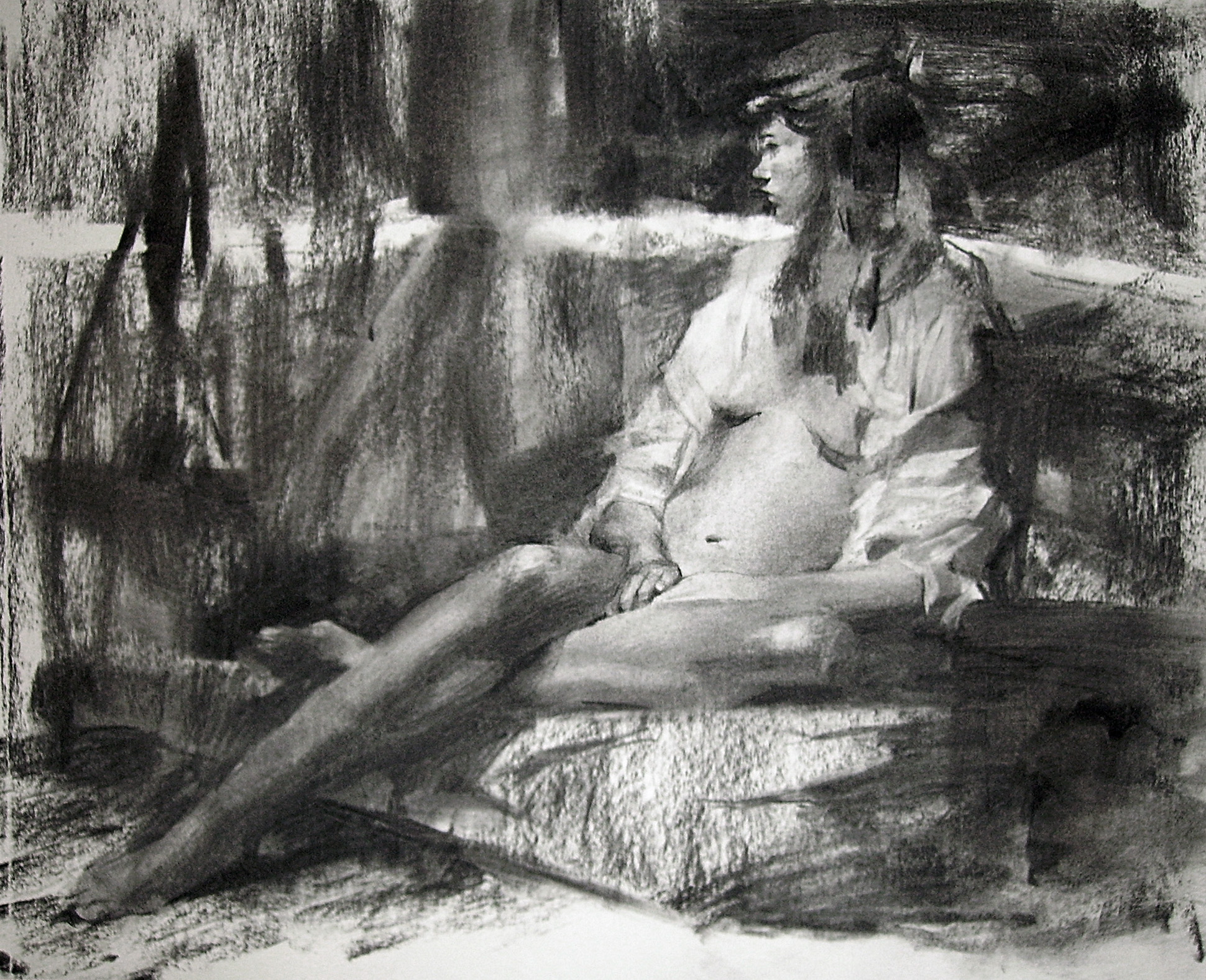 Charcoal studies