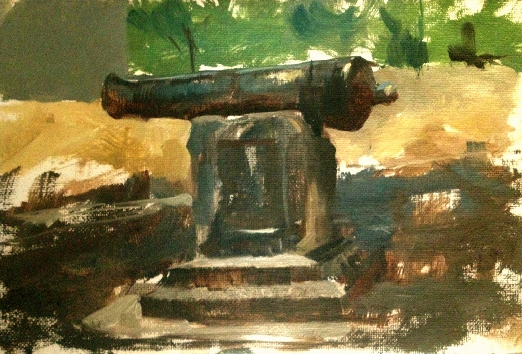 Cannon sketch