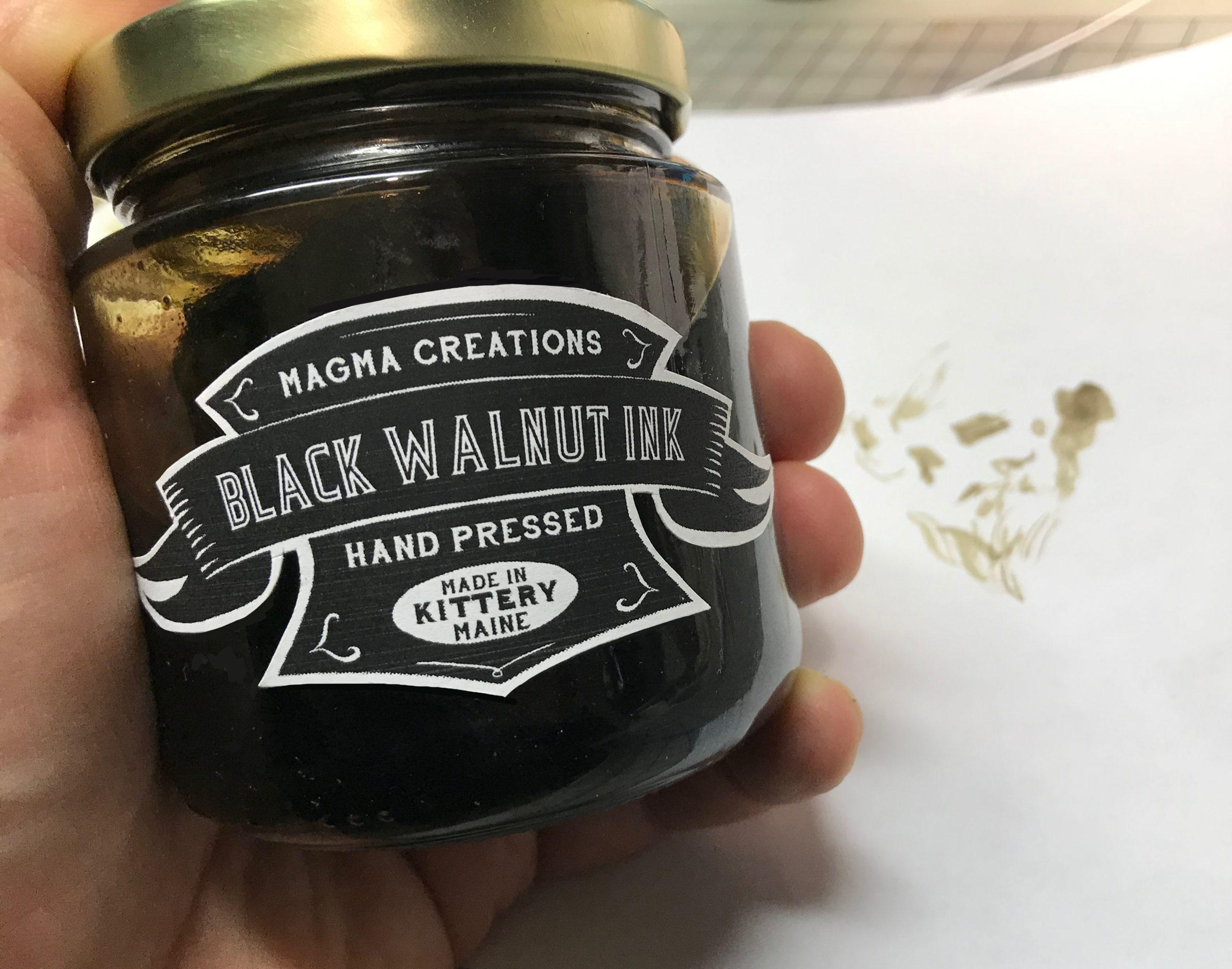 Making Black Walnut Ink